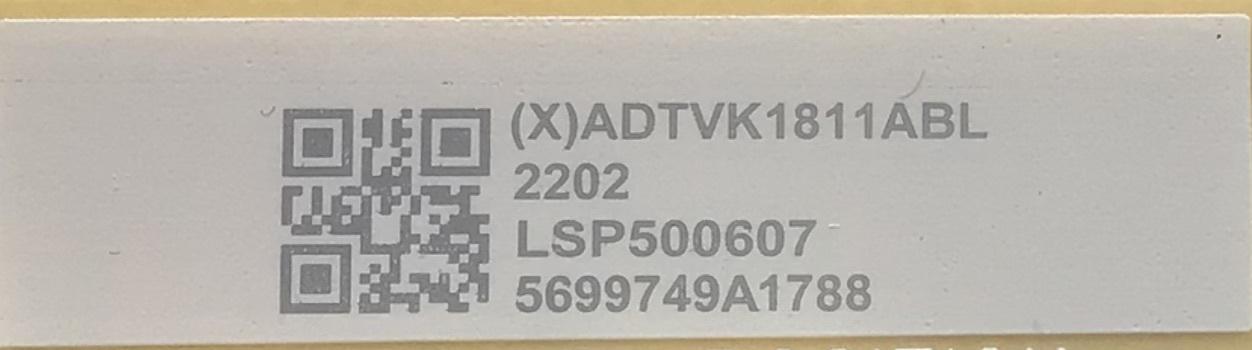 KIT DE TARJETAS PARA TV VIZIO / MAIN XLCB02K049 / 715GB778-MOC-B00-004Y / XLCB02K04902DX/KQ3KAGC / T-CON CC500PV7D / DCBDM-P280C_02 / FUENTE ADTVK1811ABL / 715GB897-P01-000-003S / PANEL TPT500WR-PV7D.Q REV:S2M / DISPLAY CC500PV7D VER.01 / MODELO M50Q6-J01 - Imagen 4